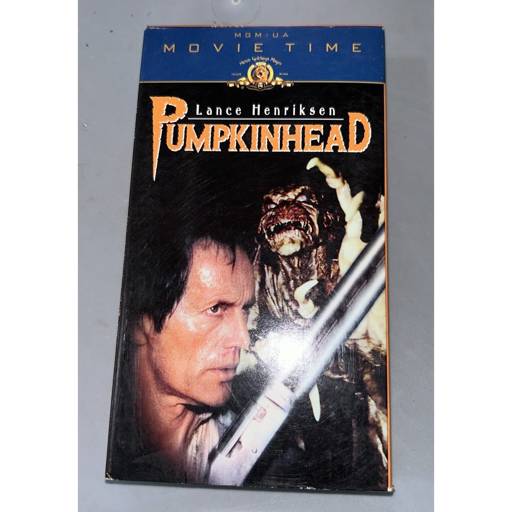 Pumpkinhead VHS Movie 1988 Lance Henriksen MGM/UA Movie Time M206214 Horror